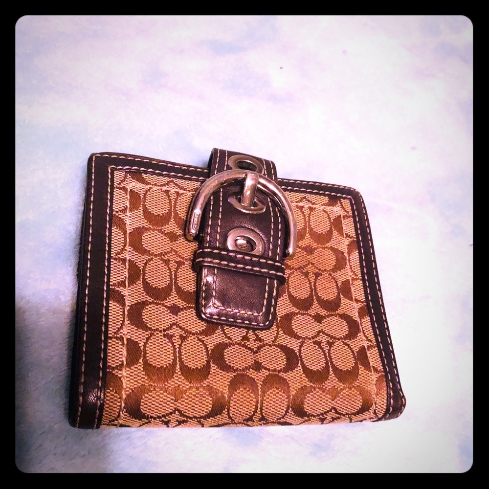 Small coach wallet